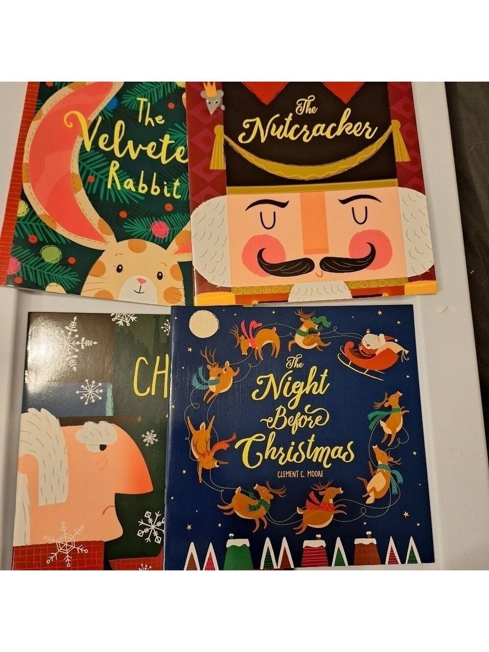 Childrens Christmas Paperback Books Lot 4 New